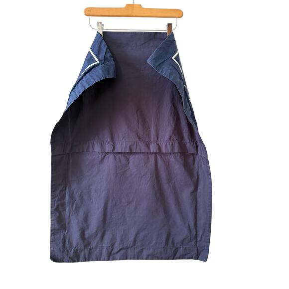 Kate Spade Standard Queen Sham Navy White - Picture 3 of 5